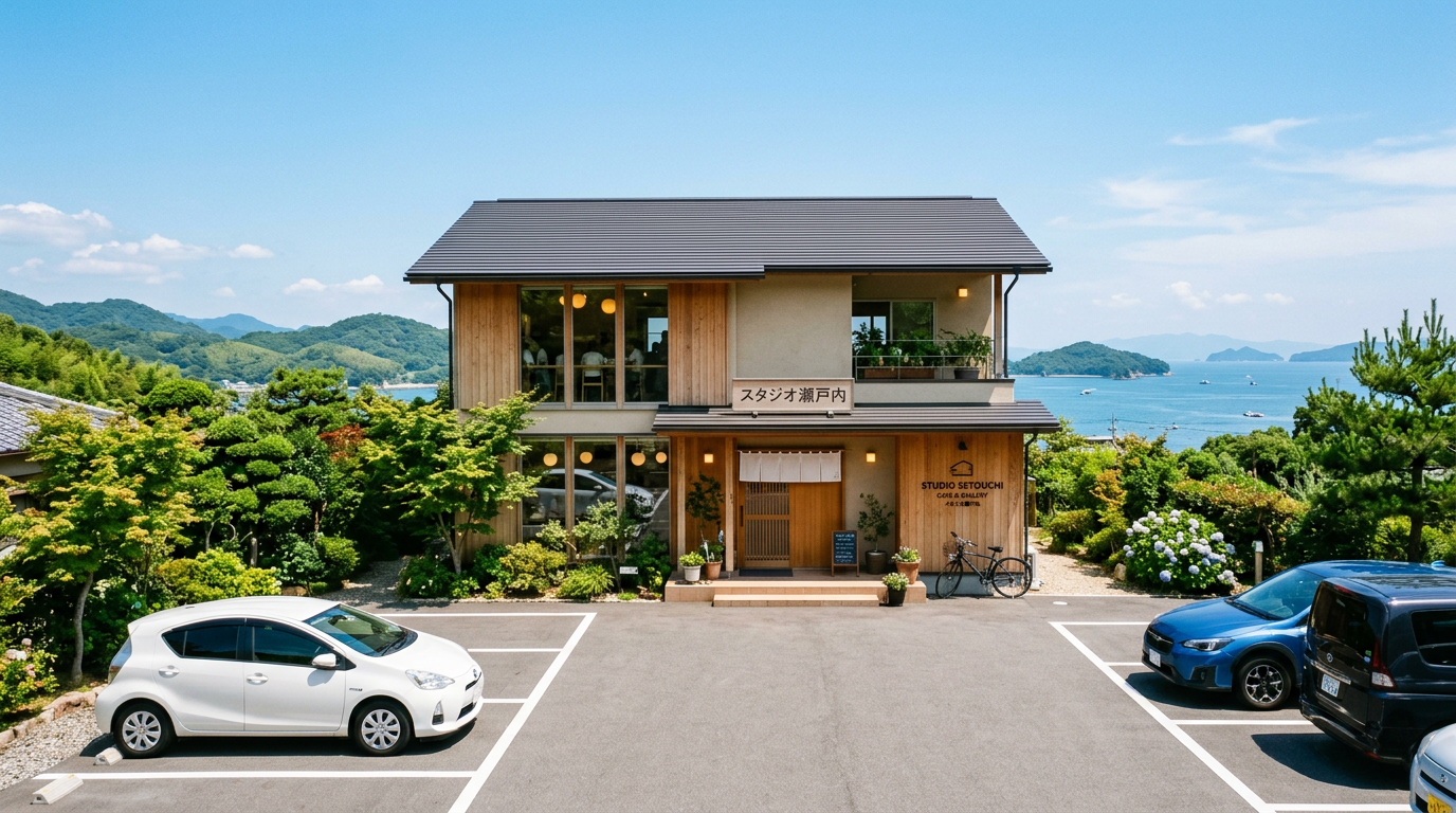 スタジオMuseの外観 - 岡山県玉野市広岡