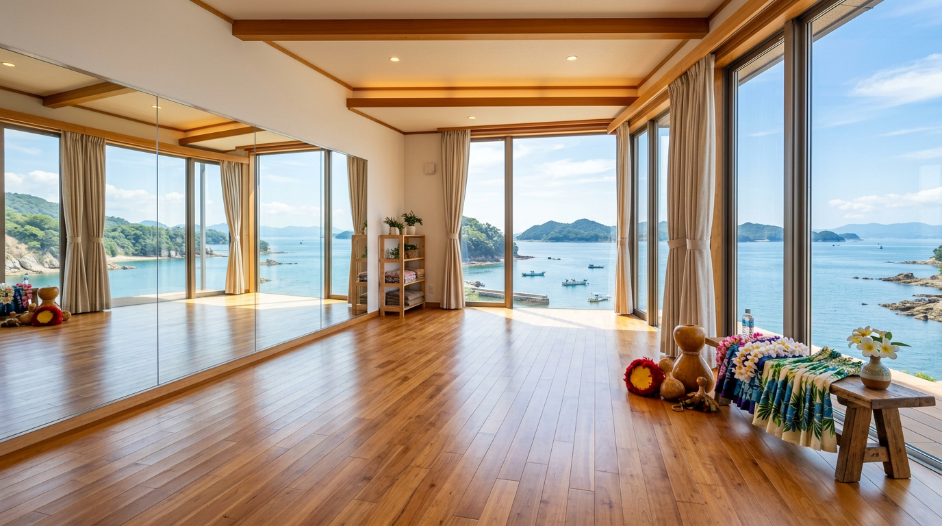 Studio Muse スタジオ内観 - 明るく開放的な空間